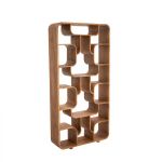 Regał opływowy z półkami Flowrack z drewna jasnobrązowy - Light & Living 2