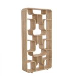 Regał opływowy z półkami Flowrack z drewna natur - Light & Living 3