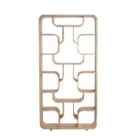 Regał opływowy z półkami Flowrack z drewna natur - Light & Living 1