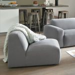 Sofa 1-osobowa Fotel Penthouse szara 1