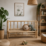 Sofa bambusowa dla dzieci - Bloomingville 2