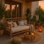 Sofa Boho Bambusowa - Item International 4