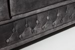 Sofa Chesterfield aksamitna szara - Invicta Interior 7