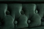 Sofa Chesterfield aksamitna zielona - Invicta Interior 7
