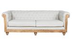 Sofa Chesterfield Luxury z drewna mango - Item International 3