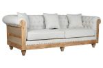 Sofa Chesterfield Luxury z drewna mango - Item International 2