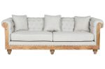 Sofa Chesterfield Luxury z drewna mango - Item International 1