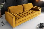 Sofa Cozy Velvet aksamitna musztardowa 4