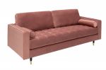 Sofa Cozy Velvet aksamitna różowa - Invicta Interior 2