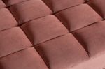 Sofa Cozy Velvet aksamitna różowa - Invicta Interior 4