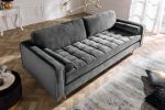 Sofa Cozy Velvet aksamitna szara - Invicta Interior 10