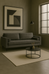 Sofa Cozy Velvet aksamitna szara - Invicta Interior 3