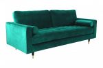 Sofa Cozy Velvet aksamitna zielony szmaragdowy - Invicta Interior 3