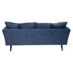 Sofa Eklektik aksamitna niebieska - Atmosphera 4