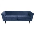 Sofa Eklektik aksamitna niebieska - Atmosphera 3