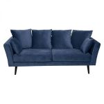 Sofa Eklektik aksamitna niebieska - Atmosphera 2