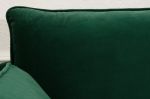 Sofa Famous zielona aksamitna - Invicta Interior 6