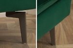 Sofa Famous zielona aksamitna - Invicta Interior 8
