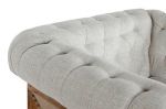 Sofa Fotel Chesterfield Luxury z drewna mango - Item International 5