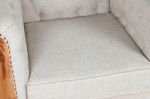 Sofa Fotel Chesterfield Luxury z drewna mango - Item International 7