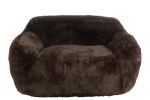 Sofa futrzana Bear Cloud brązowa premium 1