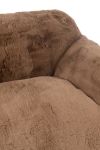 Sofa futrzana Bear Cloud brązowa taupe premium 6