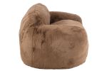 Sofa futrzana Bear Cloud brązowa taupe premium 3