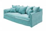 Sofa Heaven aqua aksamitna  - Invicta Interior 3