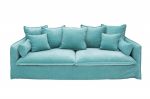 Sofa Heaven aqua aksamitna  - Invicta Interior 2