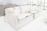 Sofa Heaven rustykalna lniana kolor natur - Invicta Interior 9