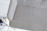 Sofa Ławka Scandinavia szara  - Invicta Interior 4