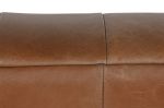 Sofa Lujo luxury skórzana brązowa  - Item International 7