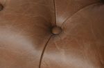 Sofa Lujo luxury skórzana brązowa  - Item International 6