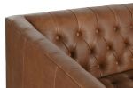 Sofa Lujo luxury skórzana brązowa  - Item International 4
