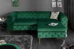 Sofa Chesterfield Modern Barock 240cm zielony butelkowy - Invicta Interior 11