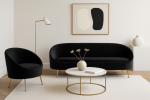 Sofa Mouth czarna - Inart 2