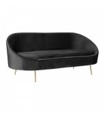 Sofa Mouth czarna 1