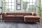 Sofa Narożnik Chesterfield Modern Barock antyczny brązowy  - Invicta Interior 5