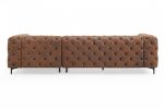 Sofa Narożnik Chesterfield Modern Barock antyczny brązowy  - Invicta Interior 4