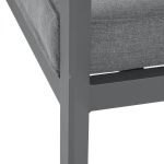 Sofa Narożnik ogrodowy Celebrate grafitowy antracyt  - Atmosphera 4