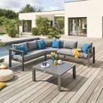 Sofa Narożnik ogrodowy Celebrate grafitowy antracyt  - Atmosphera 6