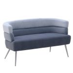 Sofa Retro blue niebieska 2