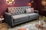 Sofa rozkładana Maison Belle II 220 cm szara   - Invicta Interior 9