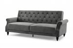 Sofa rozkładana Maison Belle II 220 cm szara   - Invicta Interior 2