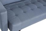 Sofa rozkładana Milano niebieska - Item International 8