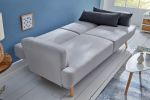 Sofa rozkładana Studio szara - Invicta Interior 7