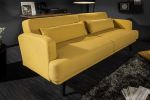 Sofa rozkładana Studio żółta musztardowa - Invicta Interior 9
