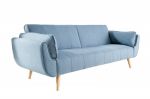 Sofa rozkładana Wersalka Divani niebieska - Invicta Interior 2