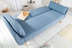 Sofa rozkładana Wersalka Divani niebieska - Invicta Interior 3