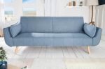 Sofa rozkładana Wersalka Divani niebieska - Invicta Interior 1